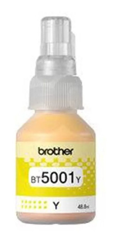 Tinta Brother Amarilla Bt5001y 48,8ml Botella