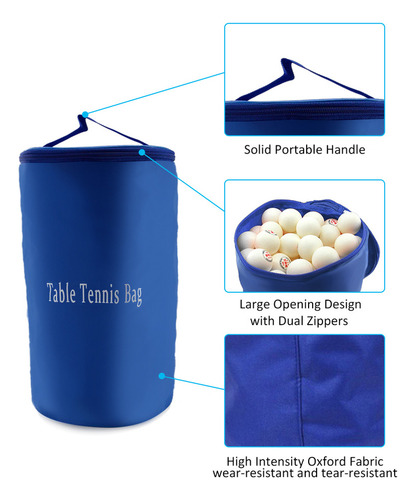Bolsa De Almacenamiento Portátil De Ping-pong For 230 Pelot