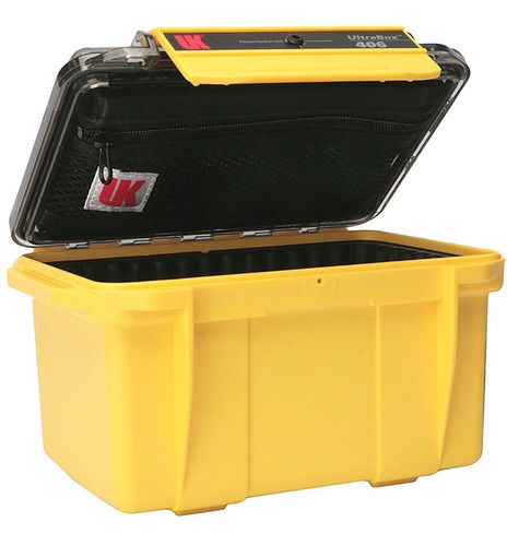Underwater Kinetics Ultrabox 406 (yellow/clear Lid With Pouc