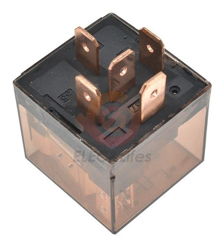 Relay 12v 5pines 80 Amp Transparente Auto/camioneta Universa