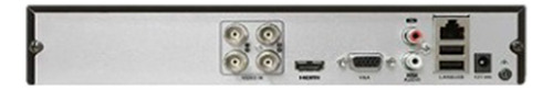 Dvr 4ch Hilook Analogo 5mp H265 1hdd 10tb Fhd Dvr-204u-k1