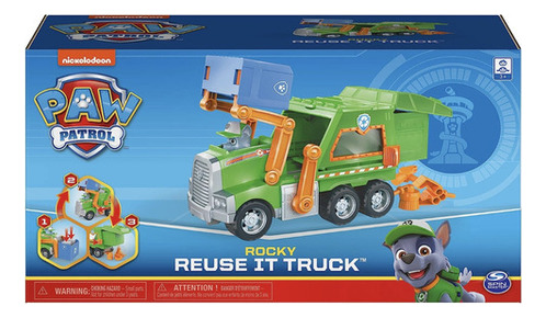 Paw Patrol Camion De Recliclaje Reuse Truck - Green [u]