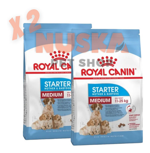 Royal Canin Starter Medium 3 Kg X 2 Unidades Recién Nacido