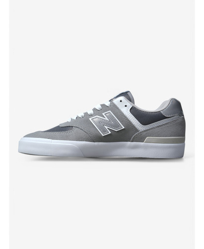 Zapatillas New Balance Numeric 574 Vulc Blanco Gris Plateado