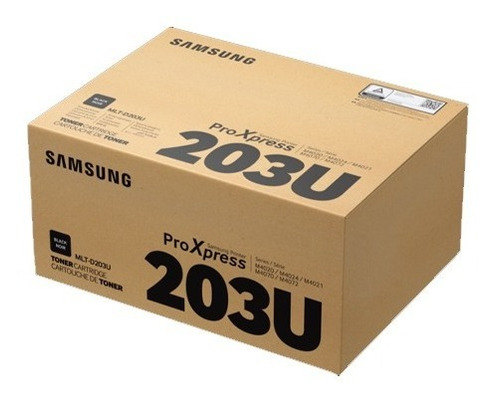 Toner Samsung 203u Original Mlt-d203u Negro Laser Extra Alto