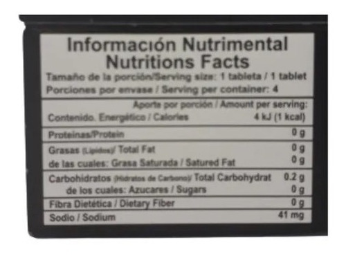 Imagen 2 de 2 de Power Man 4 Tabletas De 500 Mg Original