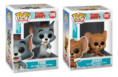 Figura Funko Pop! Tom&jerry - Tom #1096 / Jerry #1097 