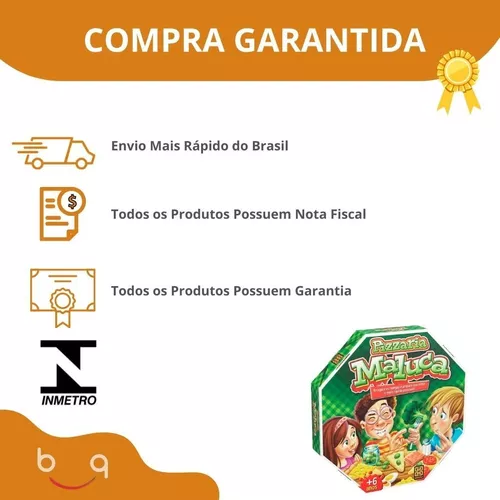 Jogo Pizzaria Maluca - Jogo Pizzaria Maluca - GROW