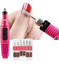 Comprar Torno Para Manicure Uñas Pulidor + Cargador + Accesorios