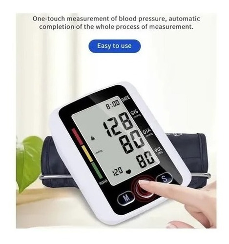Imagen 3 de 3 de Toma Presion Digital Tensiómetro De Brazo