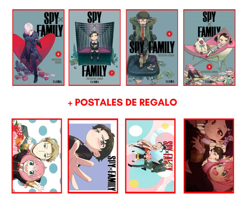 Combo Spy X Family 06, 07, 08, 09 - Manga - Ivrea