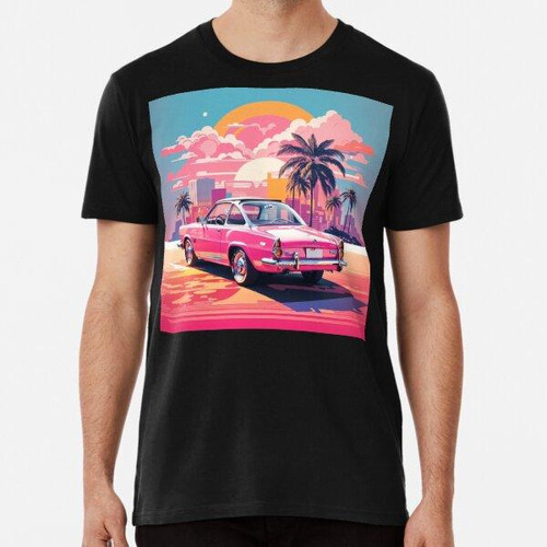 Remera 001 Classic Car In California Street Algodon Premium