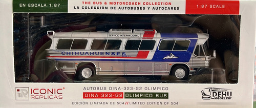 1/87 Autobus Dina Olimpico Chihuahuense Iconic Replicas