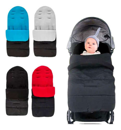 Saco Para Coche Bebé Impermeable Con Forro Térmico