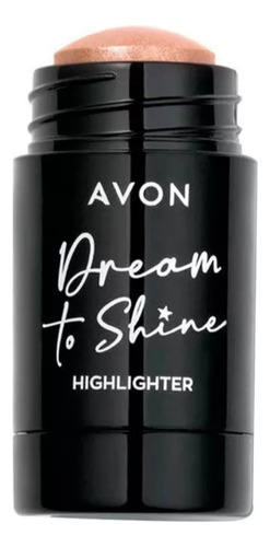 Iluminador facial Avon Dream To Shine Stick em tom dourado