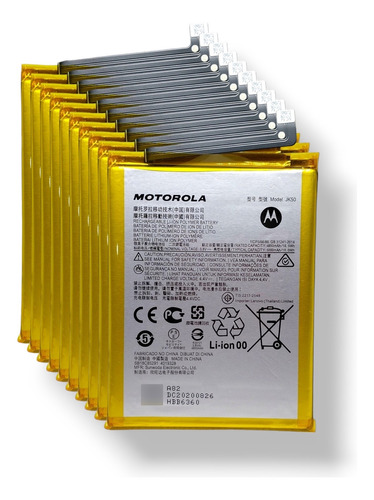 10 Baterías Motorola Jk50 Original Mayoreo G10 G20 G9 Play