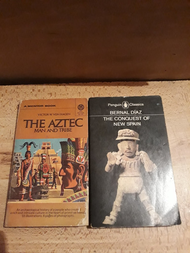 La Conquista De La Nueva España + Los Aztecas, Libros 