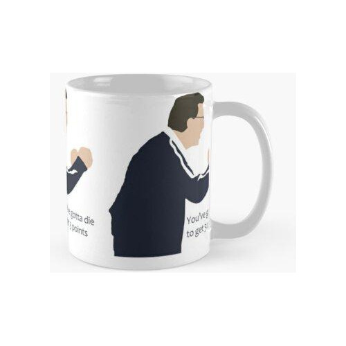 Taza Neil Warnock - Tienes Que Morir Para Obtener 3 Puntos C