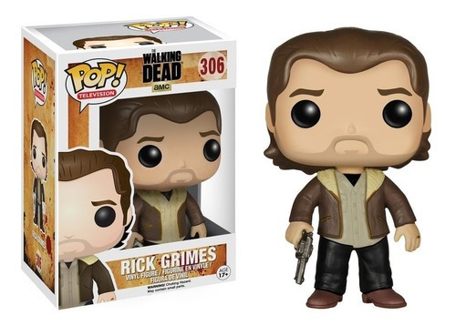 Rick Grimes Walking Dead Funko Pop! Serie Tv Boneco Figura