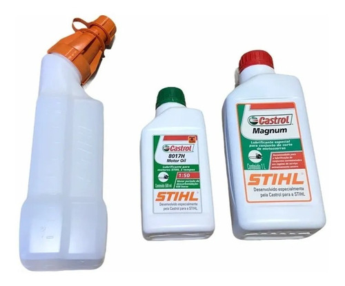 Misturador Combustivel+óleo 2t Castrol+óleo Corrente Stihl