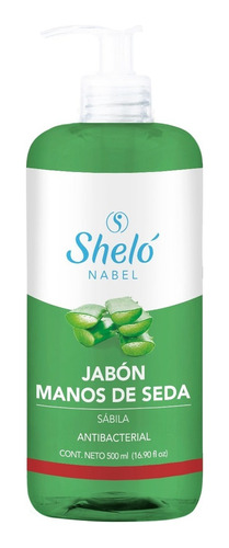 Jabón Manos De Seda Antibacterial Sábila Protección Suavidad