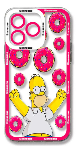 Funda De Teléfono Con Dibujos Animados De Los Simpson Para I