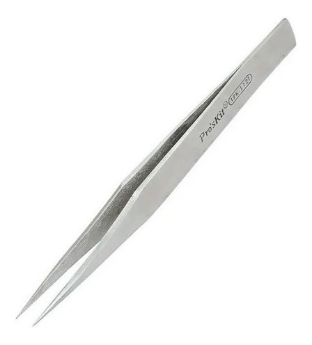 Imagen 5 de 8 de Pinza Brusela Extrafina Recta Proskit Pk-112t De Precisión