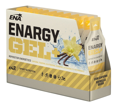 Enargy Gel + Cafeina Ena Caja X 12 Un. Repositor Energetico