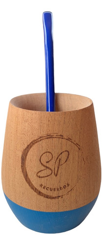 100 Mate Madera Grabado Personalizado Logo Pintado Bombilla 