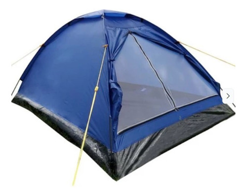 Carpa Iglu De Camping 2x2m Impermeable Azul