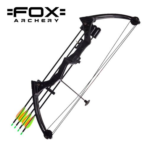 Arco Compuesto Fox Eolo  20 Libras + Flechas