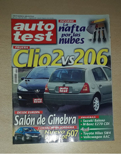 Revista Autotest N°114 Abril Del 2000