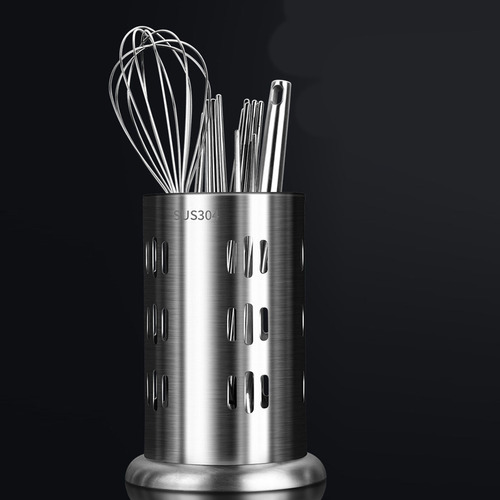 Soporte Para Utensilios, Palillos, Cucharas, Orificios De Dr