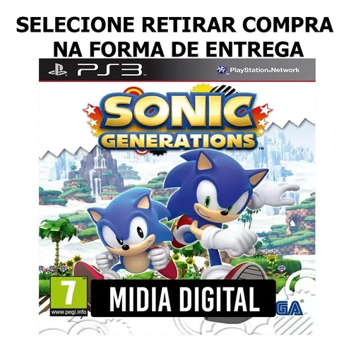 SONIC GENERATIONS 2 jogo online gratuito em