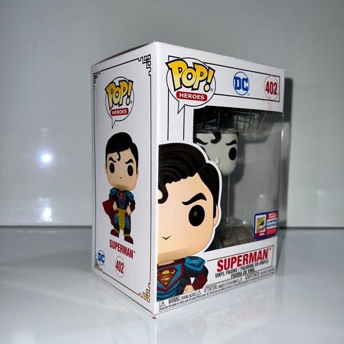 Superman -402- Funkopop San Diego Cómic Con Sdcc 2021 Intern