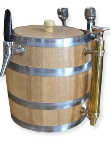 Chopera Para Cerveza 2 Botellas O Barril Serpentina Portatil