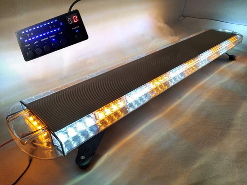 Svtdeys Ambar Blanco Led Wrecker Luz Emergencia Intermitente