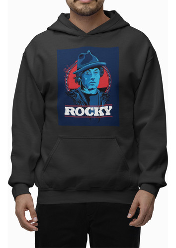 Sudadera Pelicula Rocky Box Hoodie Sylvester Stallone Boxeo