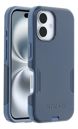 Funda Otterbox Commuter Series Para iPhone 16, Color Azul Cl