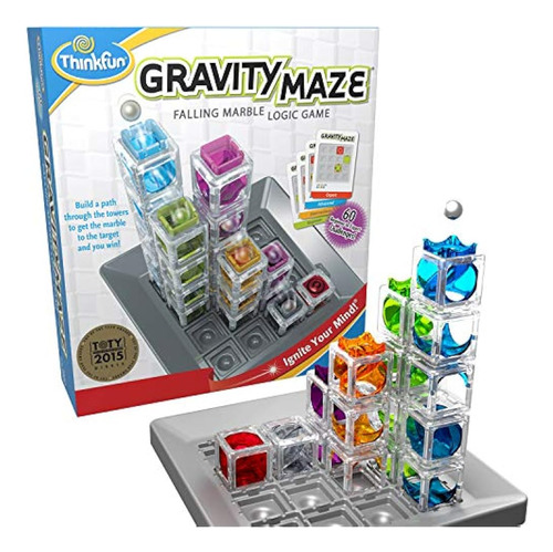 Thinkfun Gravity Maze Marble Run Brain Game Y Stem Toy Para 