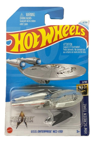 Hot Wheels Star Trek U.s.s Enterprise Ncc-1701
