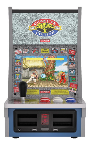 Arcade Bartop Street Fighter Evercade Alpha 2 Jugadores