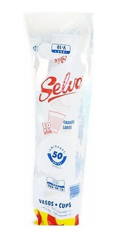 Vasos Plásticos Desechables 10 Oz Selva
