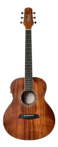 Violão Eletro-acústico Seizi Nagoya Mini Koa Com Bag