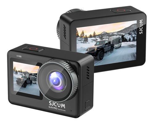 Sjcam Sj10pro 4k/60fps Deportes De Pantalla Dual De Alta Res