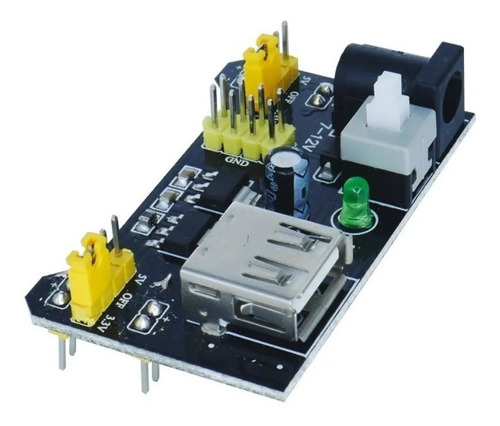 Fuente De Alimentacion Para Protoboard 5v 3.3v Mb102 Arduino