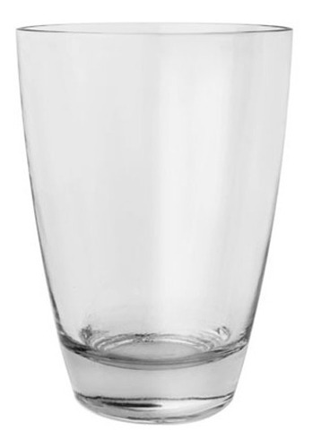 Vaso Alto Durax Pampa De Vidrio 400 Ml Color Transparente