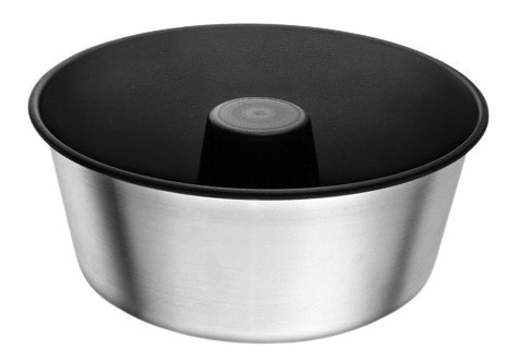 Forma De Bolo Ou Pudim Antiaderente Com Tubo 22cm