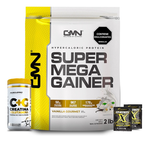 Super Mega Gainer 2lb+creatina - Unidad a $89900