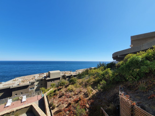 En Venta Precioso Depto Vista Al Mar Zona Segura Costa Brava